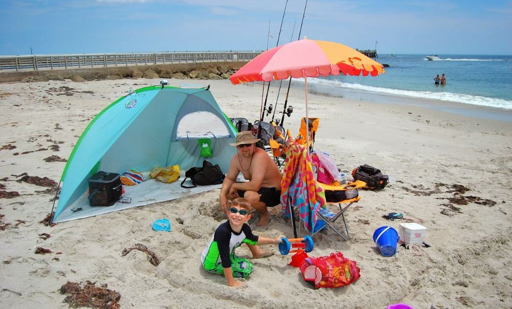 RV Beach Camping Florida
